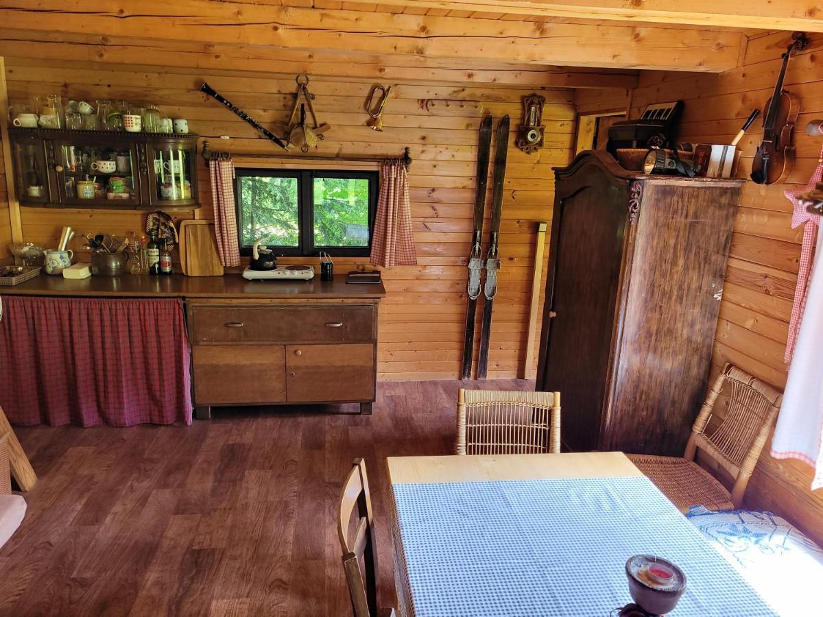 Srub Na Svahu Sjezdovky V Radvanicich Radvanice  Экстерьер фото