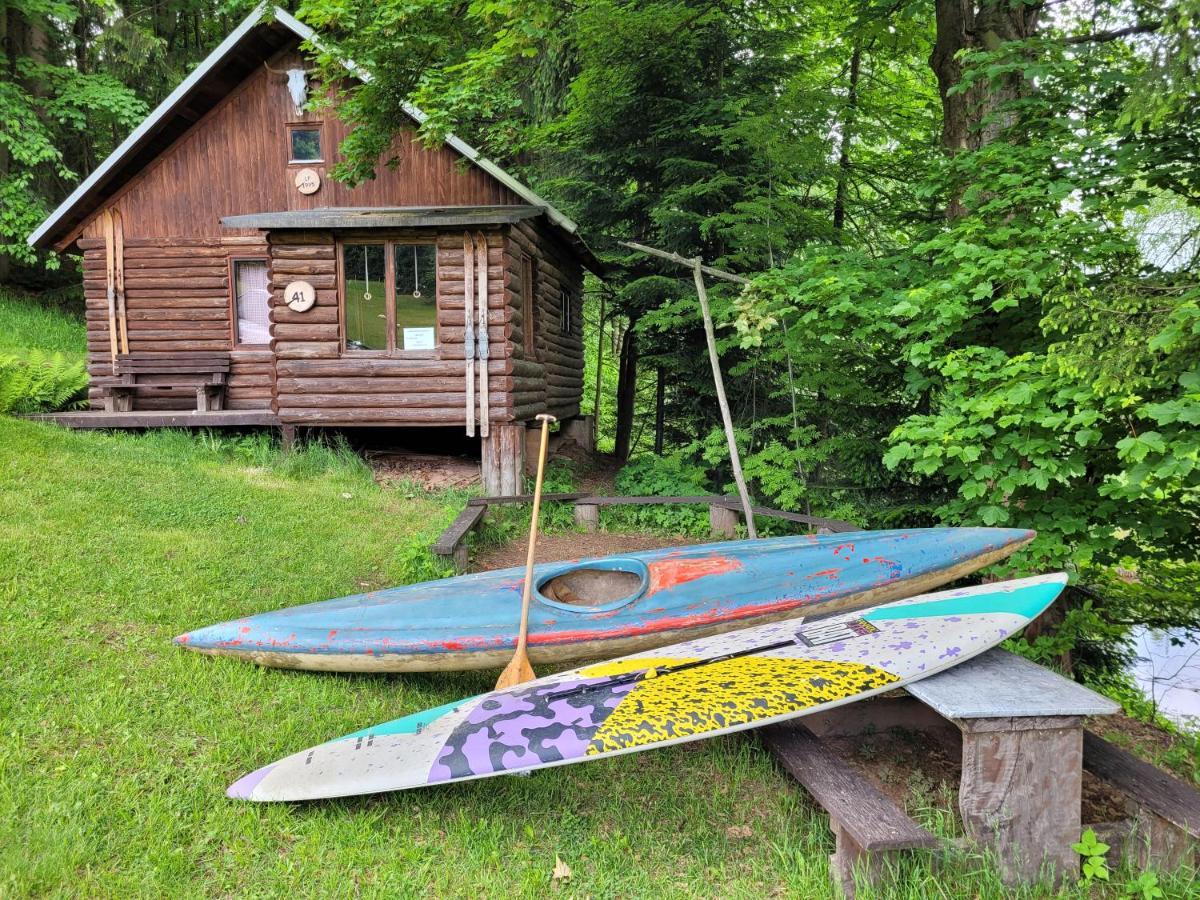 Вилла Srub Na Svahu Sjezdovky V Radvanicich Radvanice  Экстерьер фото